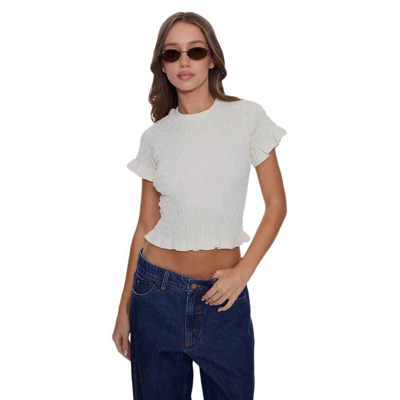 Thrills Against All Odds Shirred Tee image number 0